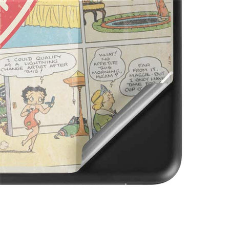 Betty Boop Comic Strip Google Pixelbook Go Skin
